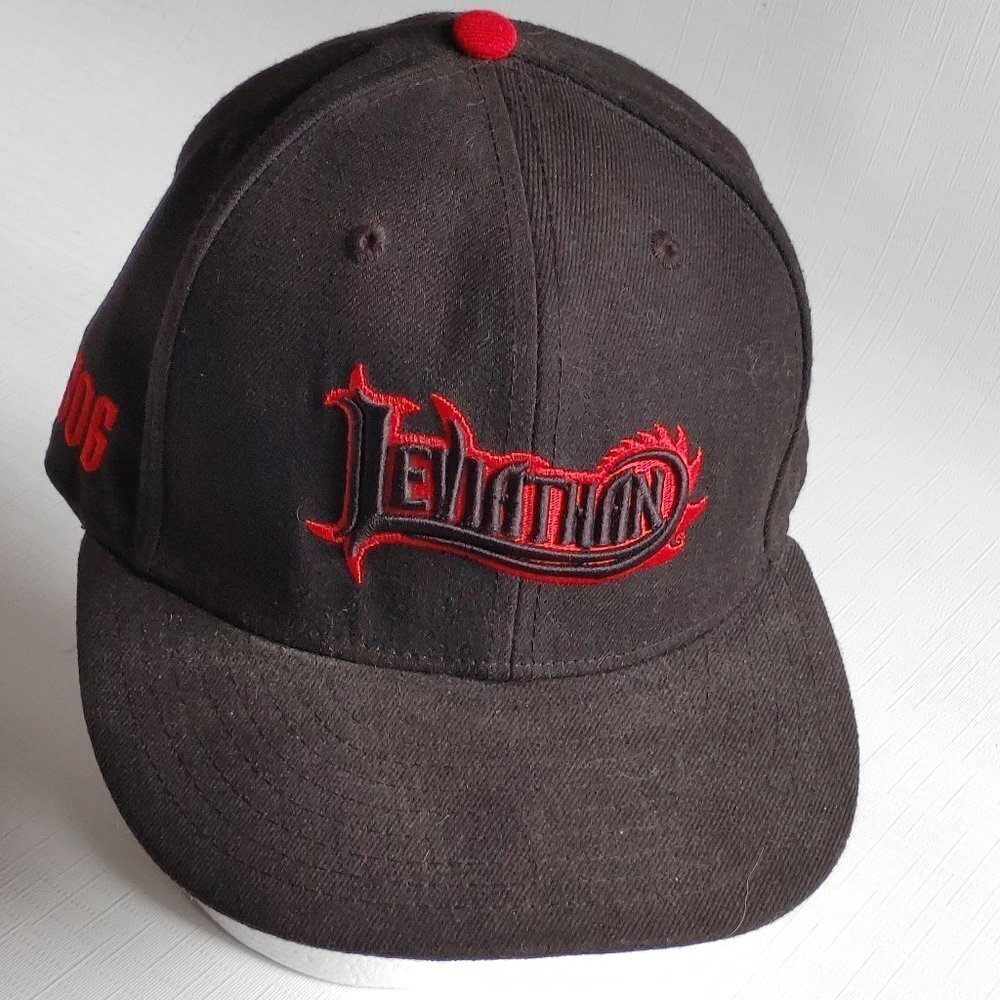 CANADA'S WONDERLAND LEVIATHAN CAP Embroidered Size 7 3/8 NEW ERA CAP
